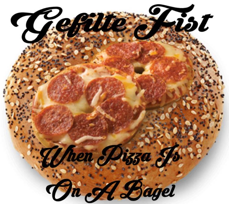 When Pizza Is On A Bagel